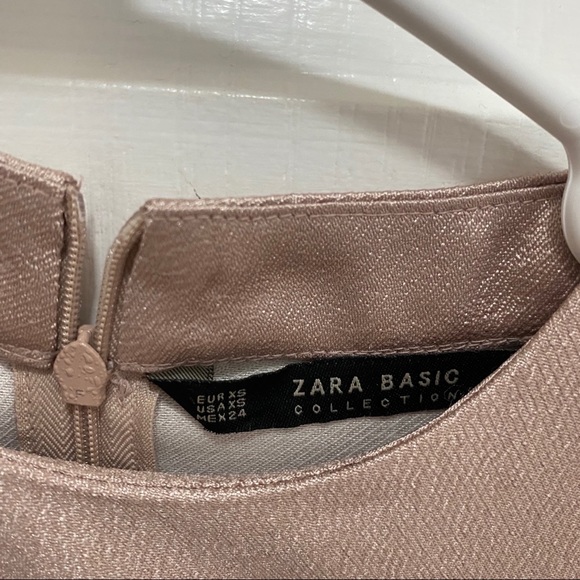 Zara dusty rose sleeveless top - Picture 2 of 3